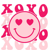 Xoxo Retro Groovy Valentines Day Smile Baby Bodysuit