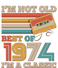 Im Not Old Best Of 1974 Im A Classic 50th Birthday Tie-Dye Long Sleeve Shirt