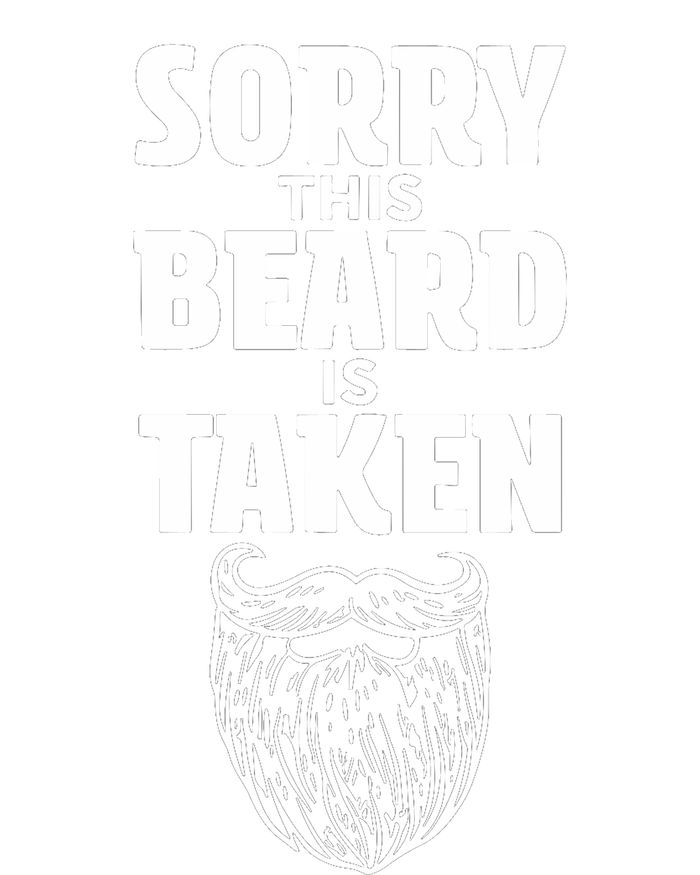 Sorry This Beard Is Taken Valentines Day For Him Women’s Perfect Tri Rocker Tank