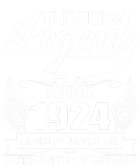 Authentic Vintage Living Legend Since 1924 Legends Never Die 100th Birthday Long Sleeve Shirt