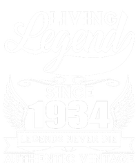 Authentic Vintage Living Legend Since 1934 Legends Never Die 90th Birthday T-Shirt