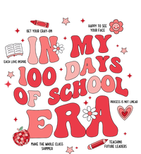 In My 100 Days Of School Era Retro Groovy 100th Day Teachers T-Shirt