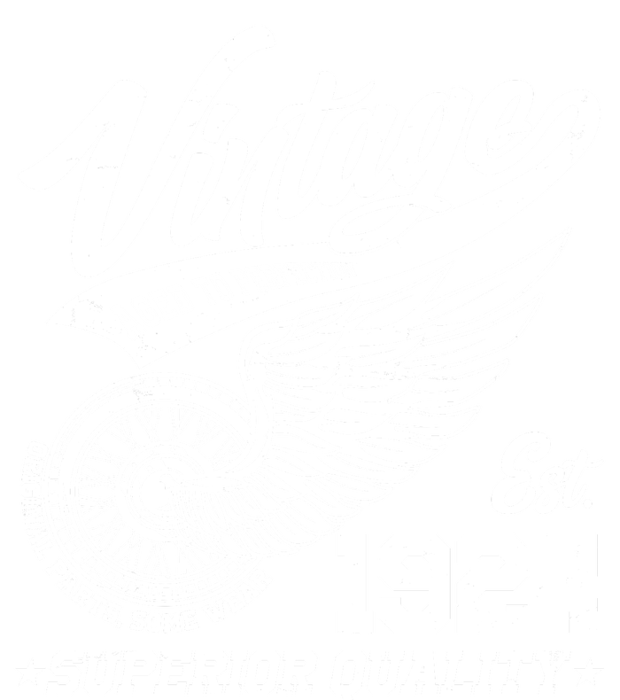 Winged Wheel Vintage 1924 Aged To Perfection Superior Quality 100th Birthday Long Sleeve Shirt