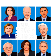 The Shady Bunch Anti Biden Obama Clinton Funny Vote Trump Tie-Dye Long Sleeve Shirt