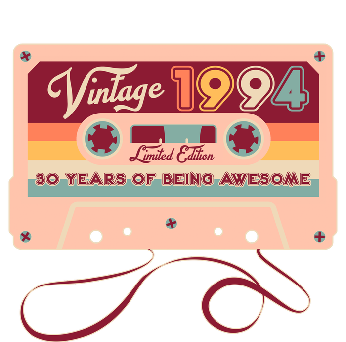 Cute Cassette Tape Limited Edition Vintage 1994 30 Years Of Being Awesome T-Shirt