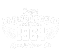 Certified Living Legend Since 1964 Legends Never Die 60th Birthday Wings T-Shirt