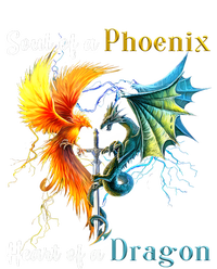 Soul Of A Phoenix Heart Of A Dragon Magnet