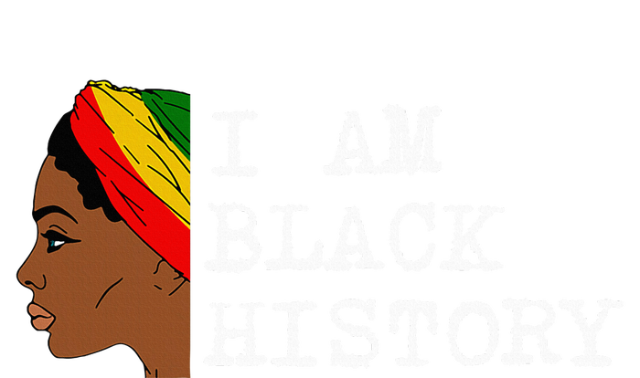 I Am Black History Sweatshirt Cinch Pack Bag