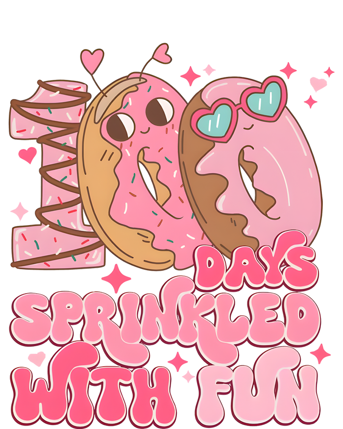 100 Days Sprinkled With Fun Donuts Premium Hoodie