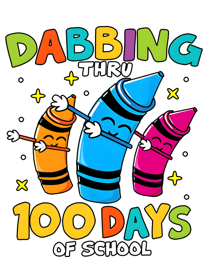 Dabbing Thru 100 Days Of School Long Sleeve Shirt