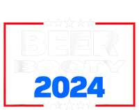 Vote For Beer And Booty Funny 2024 Election Tall Sweatshirt