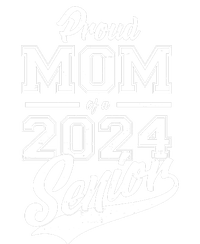 Proud Mom Of A 2024 Senior Grad Knit Cap Winter Beanie