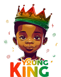 Black History Month For Young King Afro Kids Tie-Dye T-Shirt