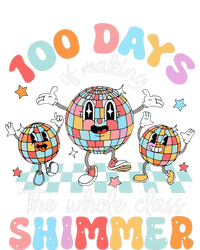 100 Days Of Making Whole Class Shimmer 100th Day Of School Ladies Long Sleeve Shirt