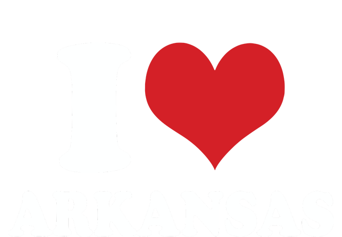 I Love Arkansas Ar American Usa Full Zip Hoodie