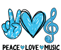 Peace Love Music Musica Note Cute Music Lovers Gifts T-Shirt