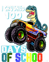 I Crushed 100 Days Of School Funny Trex 100th Day Of School Snapback Five-Panel Rope Hat