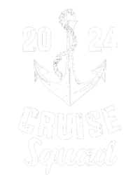 Cruise Squad 2024 With Anchor For Cruising Crew Sustainable Knit Beanie