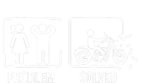 Problem Solved Couple Motorcycle Biker Rider Motorbike T-Shirt