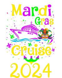 Mardi Gras Cruise 2024 Matching Group Family Vacation Striped Beanie with Solid Band