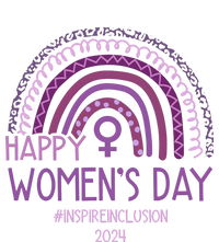 Happy International Women Day 2024 Purple Rainbow T-Shirt