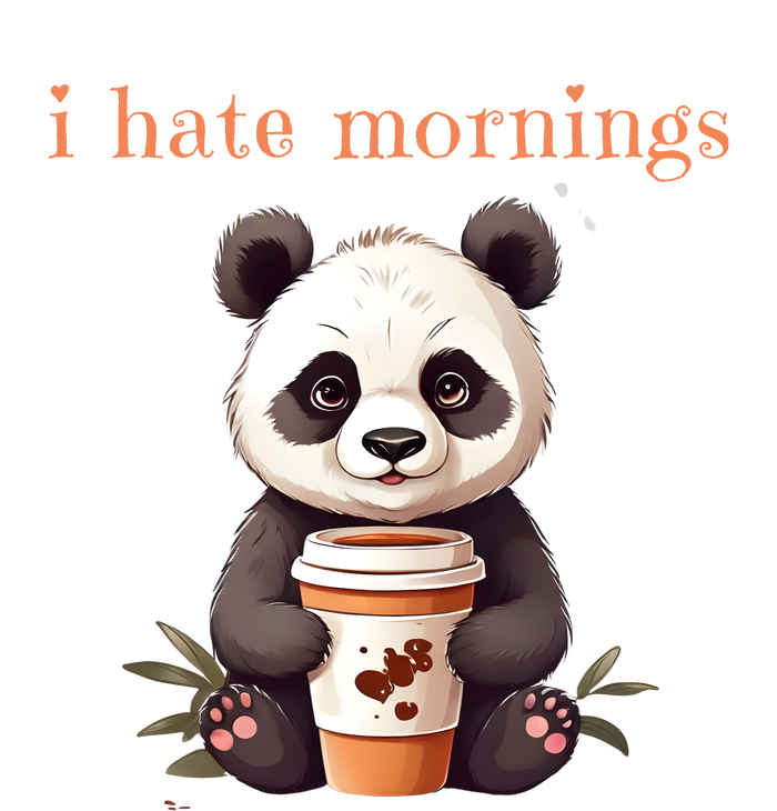 I Hate Mornings Panda Legacy Cool Fit Booney Bucket Hat