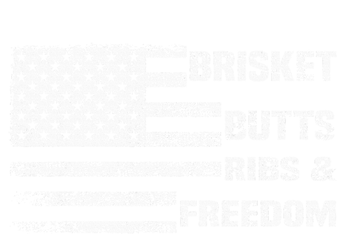 Funny Bbq Brisket Butts Ribs And Freedom Funny Grilling T-Shirt