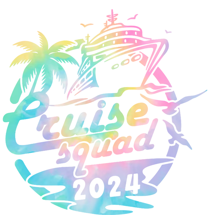 Cruise Squad 2024 Tropical Vacation T-Shirt