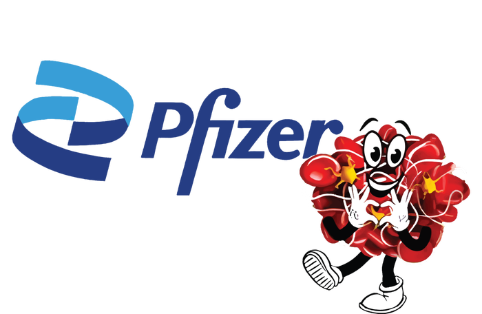 Pfizer Mascot Clotty Urban Pullover Hoodie