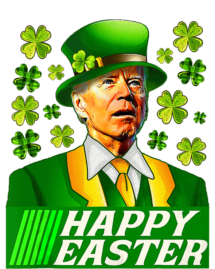 Happy 4th Of Easter Joe Biden St Patricks Day Leprechaun T-Shirt