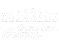 Choose Your Weapon Chess T-Shirt