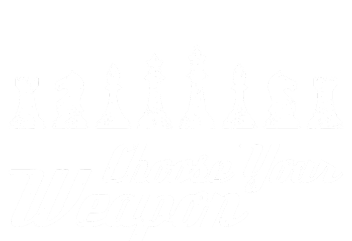 Choose Your Weapon Chess T-Shirt