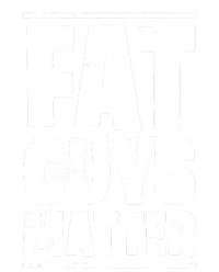 Fat Guys Matter Funny V-Neck T-Shirt