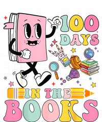 100 Days In The Books Reading Teacher 100th Day Of School T-Shirt