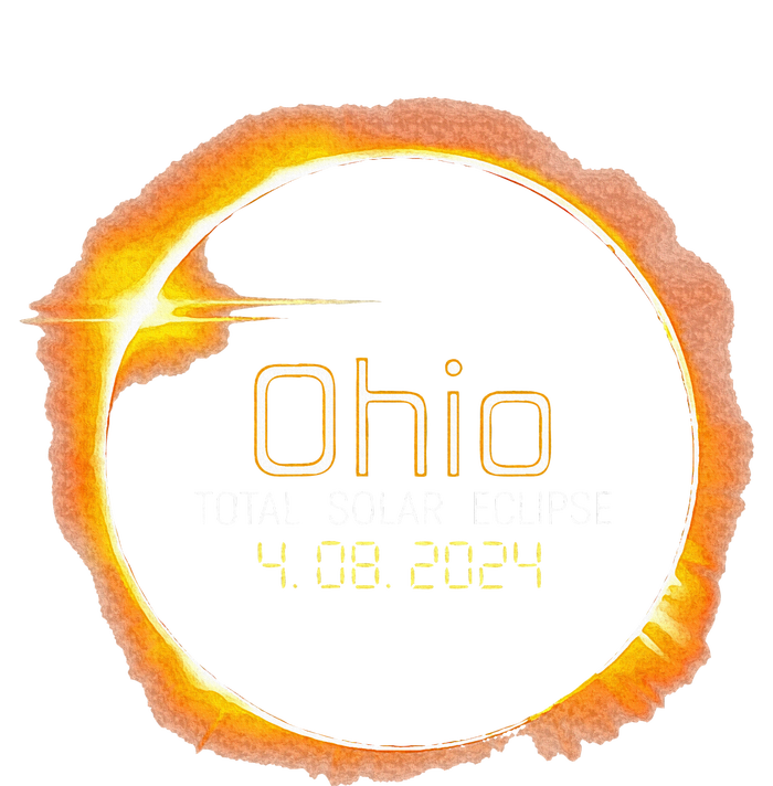 Ohio Totality Total Solar Eclipse April 8 2024 Toddler Sweatshirt