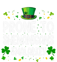 Prone To Shenanigans And Malarkey Funny St Patricks Day 2024 Women's Racerback Tank