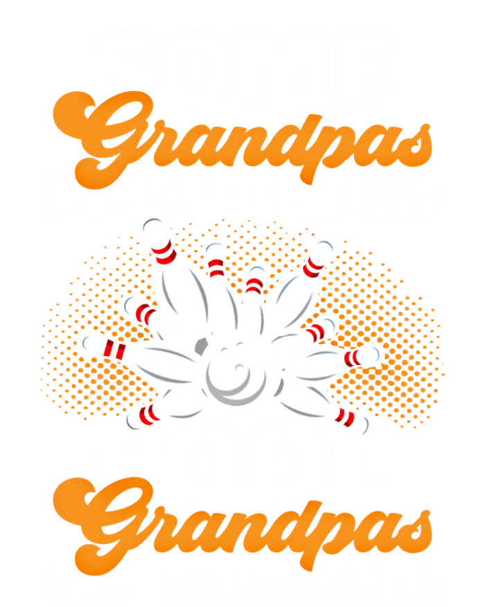 Bowler Cool Grandpas Go Bowling Funny Funny Gift T-Shirt