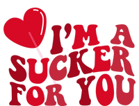 Im A Sucker For You Valentines Day Gift Retro Yupoong Adult 5-Panel Trucker Hat