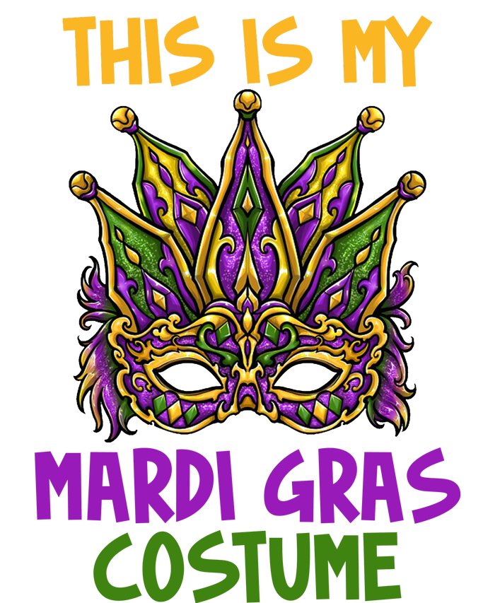 This Is My Mardi Gras Costume Festive Women's Perfect Tri Tunic Long Sleeve Shirt