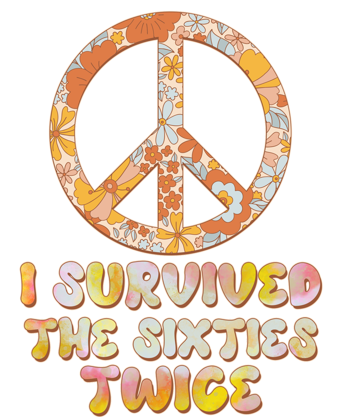 Retro Vintage I Survived The Sixties Twice Canvas