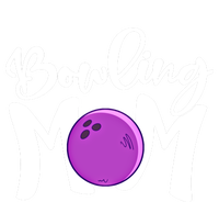 Bowling Mom Vintage Mama Bowling Mothers Day Bowling Mom Funny Gift Women's Knotted Racerback Tank