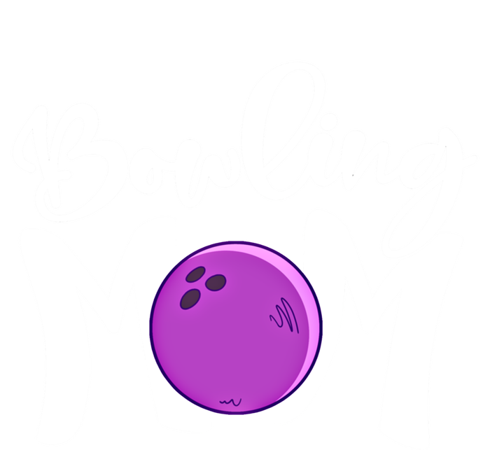 Bowling Mom Vintage Mama Bowling Mothers Day Bowling Mom Funny Gift Women's Knotted Racerback Tank