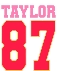 Pink Numbers Taylor 87 Cooling Performance Crew T-Shirt