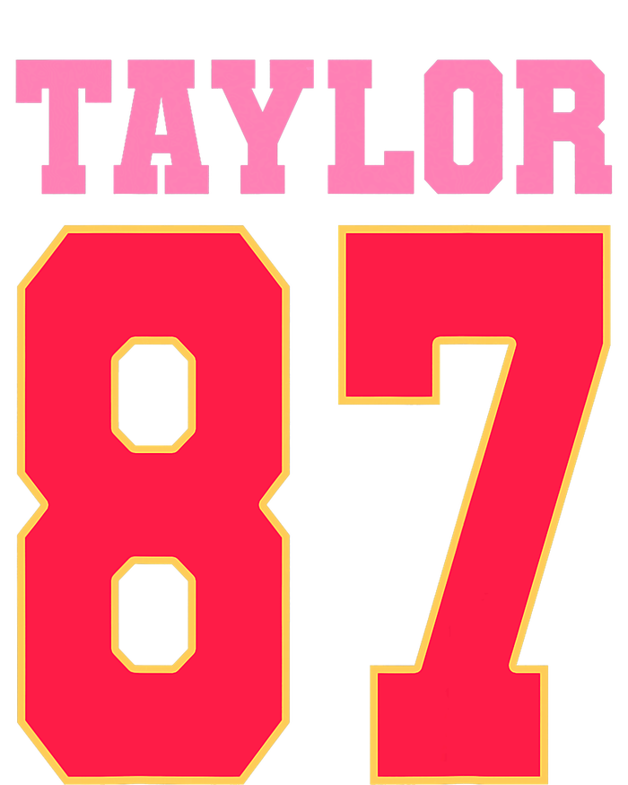 Pink Numbers Taylor 87 Cooling Performance Crew T-Shirt