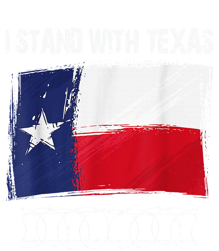 I Stand With Texas Flag Usa State Of Texas T-Shirt