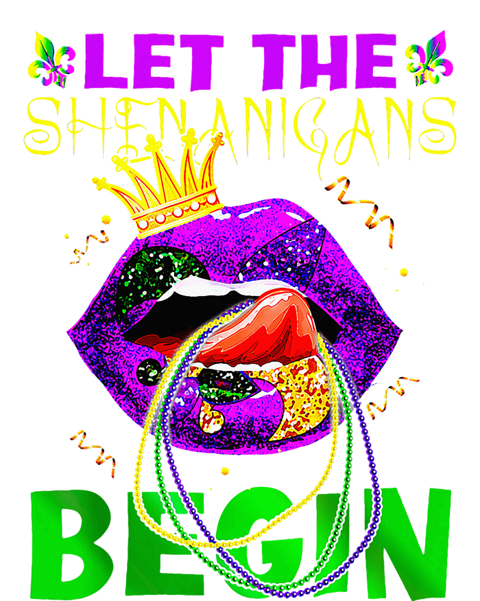 Let The Shenanigans Begin Mardi Gras Sustainable Beanie