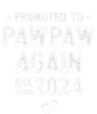 Promoted to Pawpaw Again 2024 Soon To Be Pawpaw Ladies Essential Flowy Tank