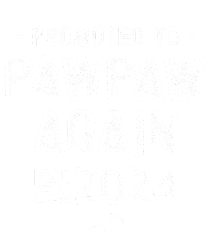 Promoted to Pawpaw Again 2024 Soon To Be Pawpaw Ladies Essential Flowy Tank