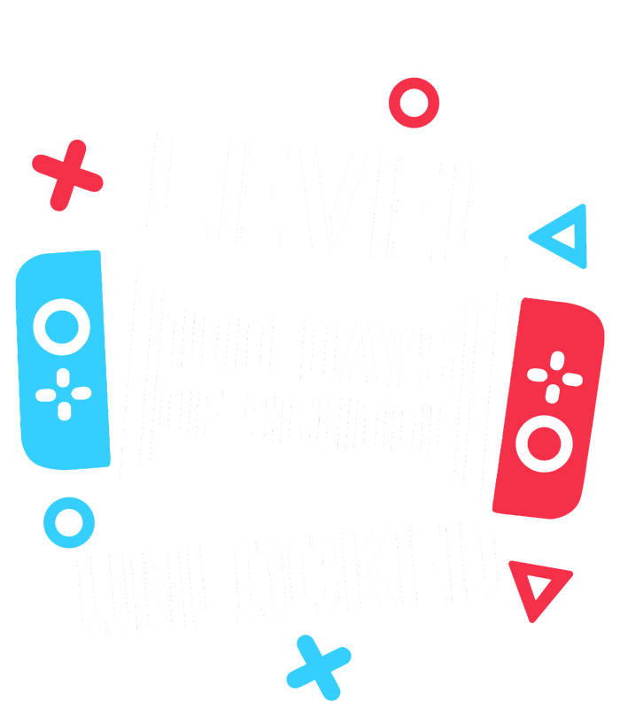 Level 100 Days Of School Unlocked Gamer Video Games Boy Premium Hoodie