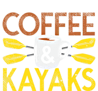 Coffee And Kayaks Kayaker Adventure Funny Kayaking Cool Gift T-Shirt